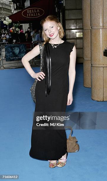 Musician / actress Bryony Afferson arrives at the UK premiere of "Lady In the Water" held at the Vue West End cinema on August 8, 2006 in London,...