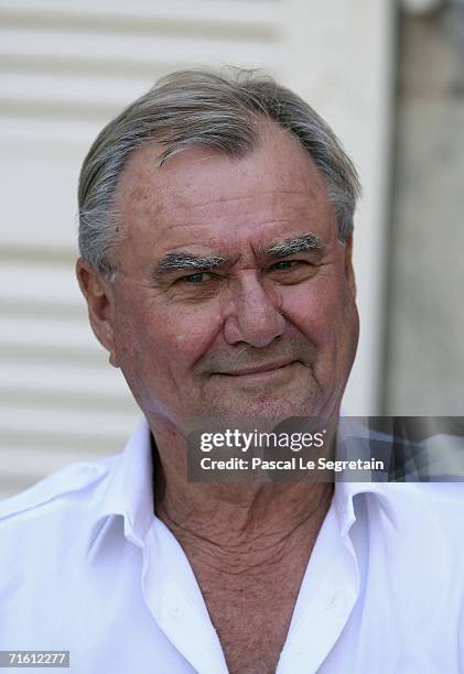 Prince Henrik of Denmark poses during the annual photocall in his summer residence on August 9, 2006 in Caix, France.