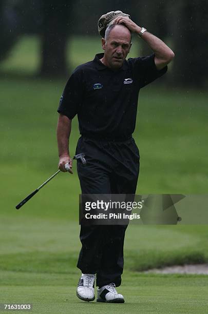 Bill Longmuir of Scotland in action during the first round of Bad Ragaz PGA Seniors Open 2006 at The Bad Ragaz Golf Resort and Spa on August 11, 2006...