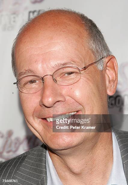 Personality Harry Smith attends the opening night of "Martin Short: Fame Becomes Me" at the Bernard B. Jacobs Theatre August 17, 2006 in New York...