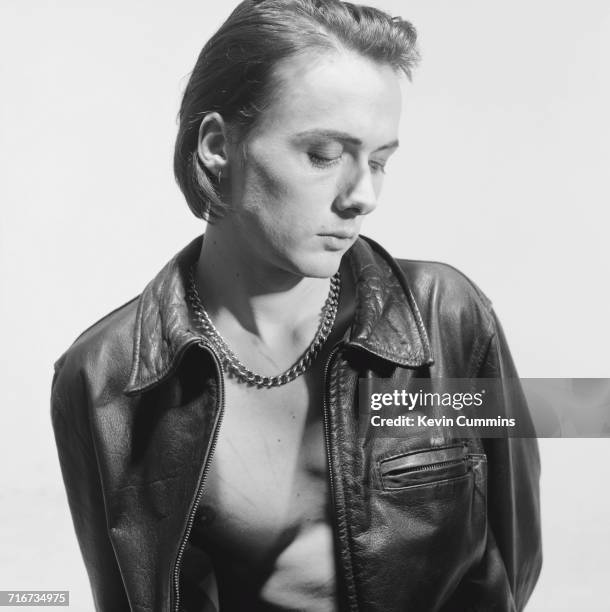 Singer Brett Anderson, of British band Suede, March 1993.