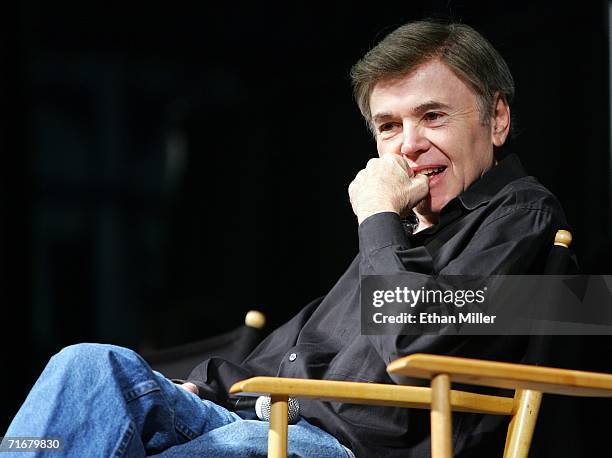 Actor Walter Koenig, who played ensign Pavel Chekov on the original Star Trek series, smiles at the fifth annual official Star Trek convention at the...