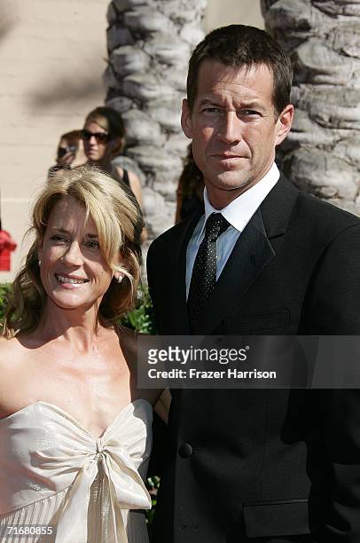Actor James Denton and wife Erin O Brien arrive at the 2006 Creative Arts Awards held at the Shrine Auditorium on August 19, 2006 in Los Angeles,...