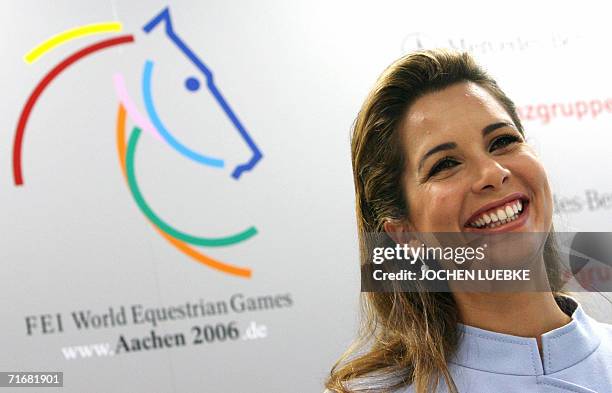 Princess Haya bint Al-Hussein of Jordan, President of the International Federation for Equestrian Sports and wife of Dubai's Crown Prince Sheikh...