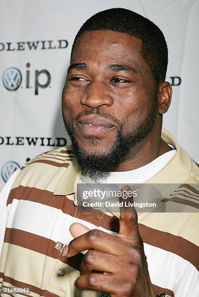 Actor/composer David Banner attends a special screening of "Idlewild" at the Harmony Gold Screening Room on August 19, 2006 in Los Angeles,...