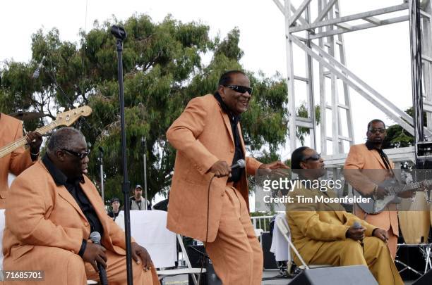 The Blind Boys of Alabama Billy Bowers, Clarence Fountain, Jimmy Carter, and Joey Williams perform as part of "FOGG Fest 2006" Festival of the Golden...