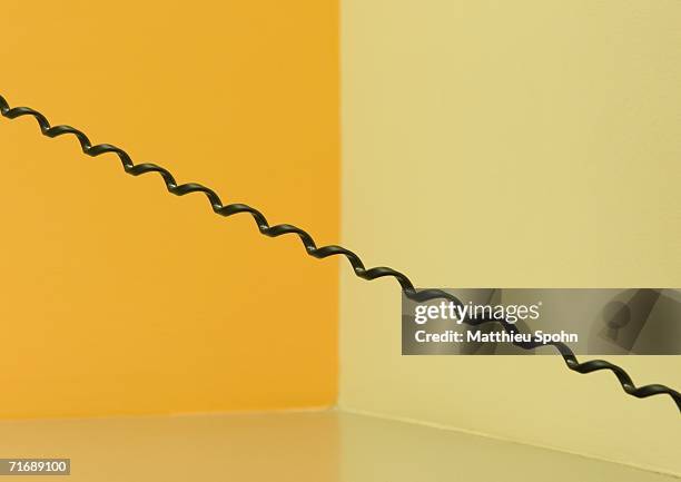 phone cord - phone cord stock pictures, royalty-free photos & images