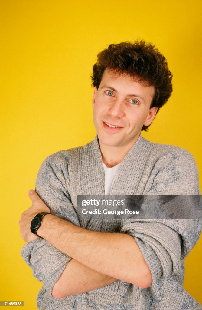Comedian and actor Paul Reiser, star of TV's "My Two Dads," poses