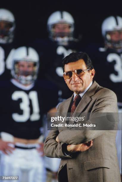 Penn State Head Football Coach Joe Paterno Photos and Premium High Res