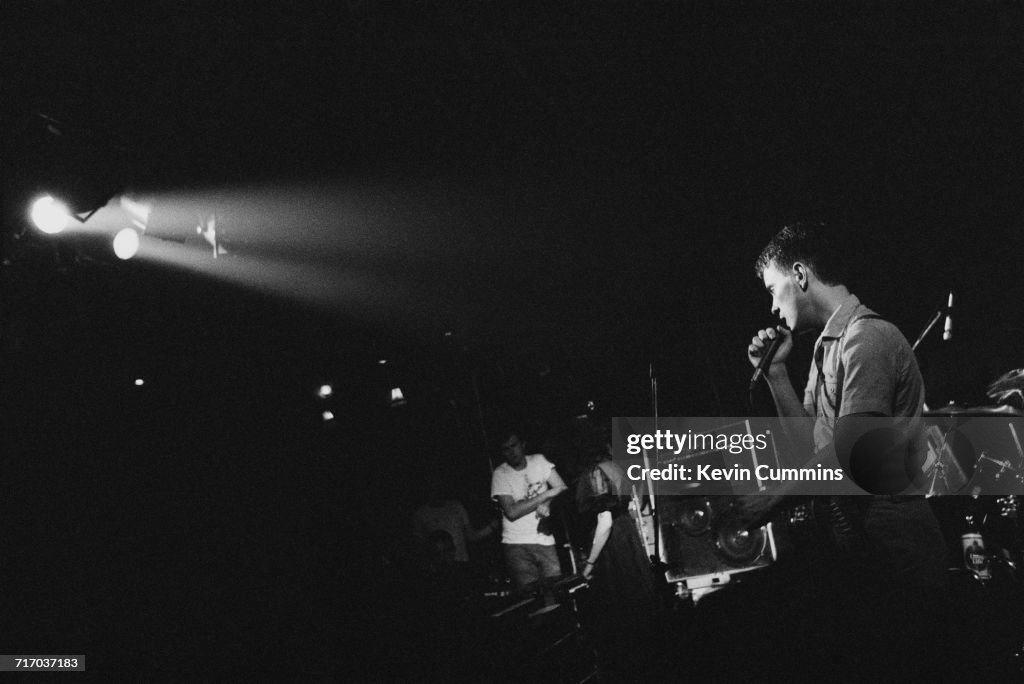 Bernard Sumner With New Order