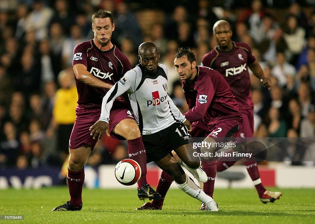 Fulham v Bolton Wanderers