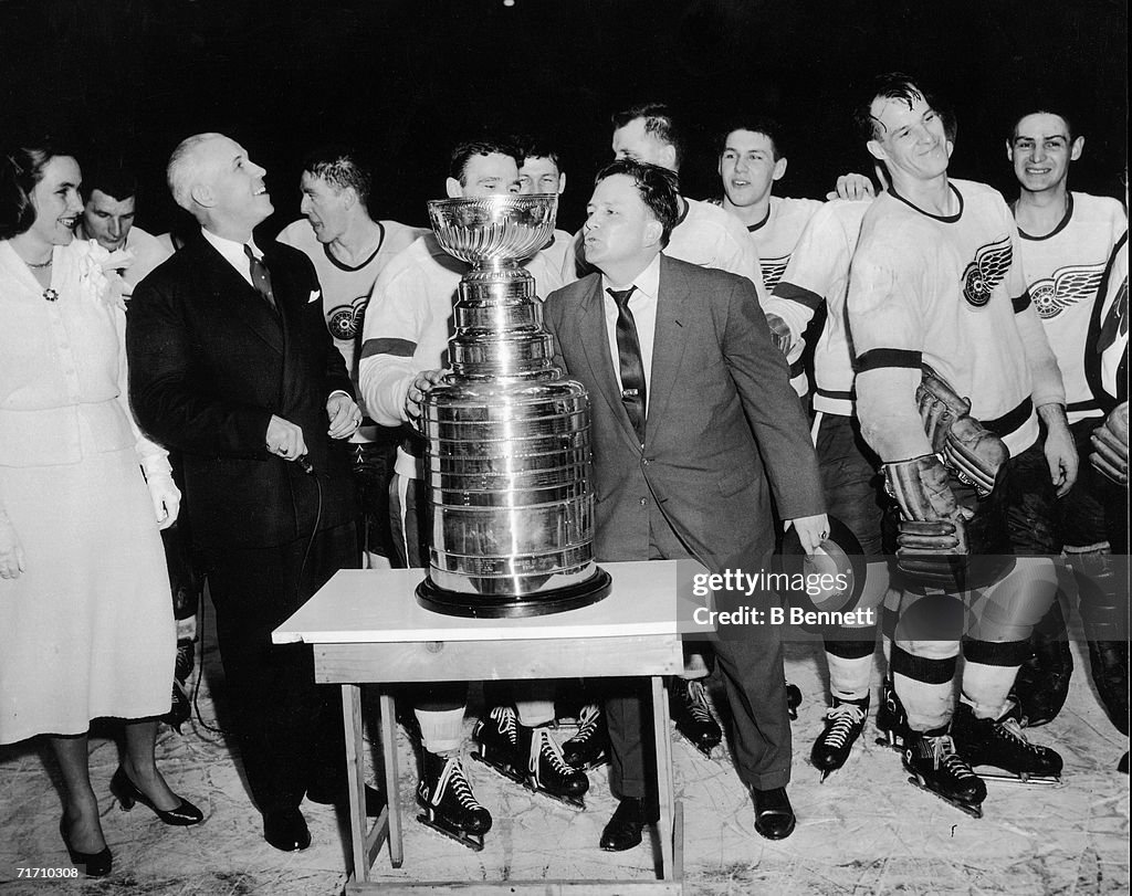 1955 Stanley Cup Finals - Game 7: Montreal Canadiens v Detroit Red Wings