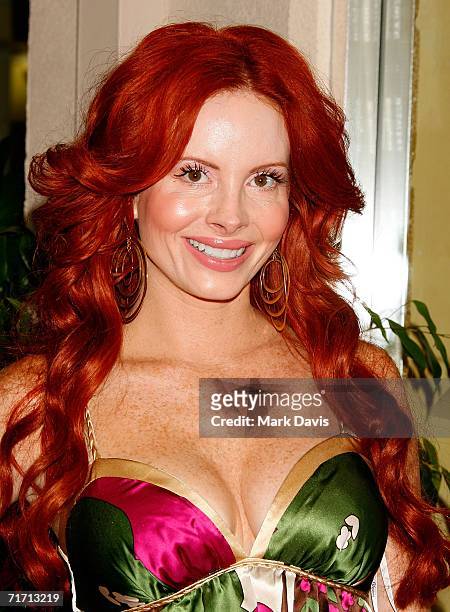 Phoebe Price attends the Alan Del Rosario fashion show and party held on August 24, 2006 in Los Angeles California.