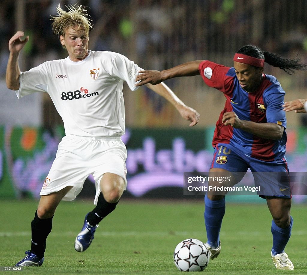 UEFA Super Cup: Barcelona v Sevilla