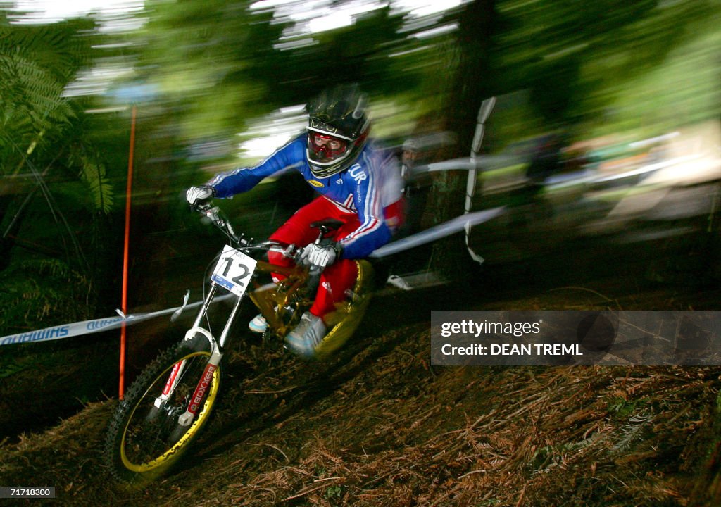 TOPSHOT-NZEALAND-MOUNTAINBIKING-WORLDCHAMPS-DOWNHILL-PASCAL