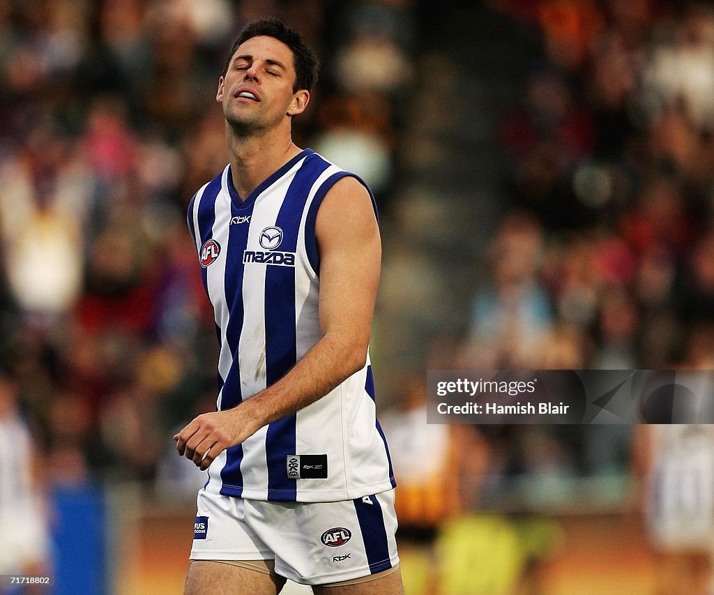 AFL Rd 21 - Hawthorn v Kangaroos
