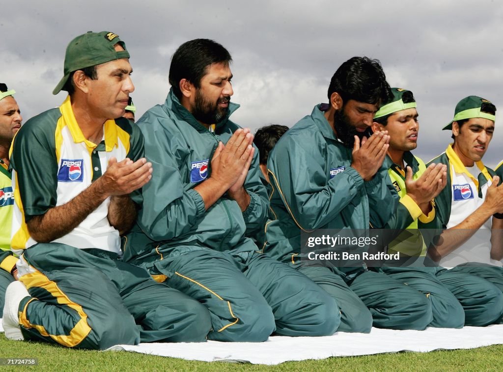 England & Pakistan Nets