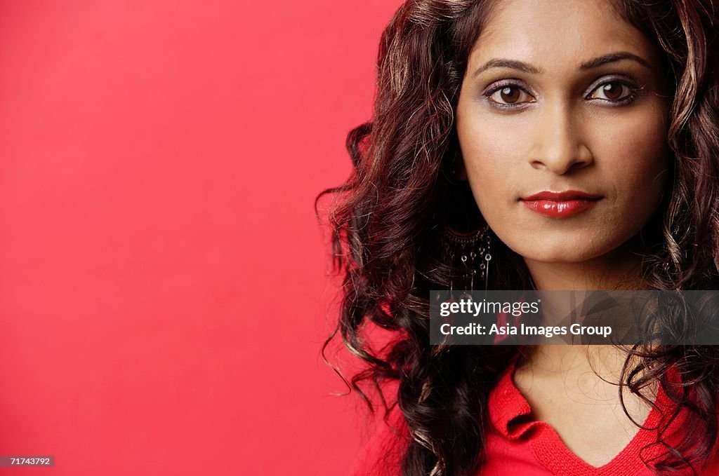 Woman looking at camera, portrait