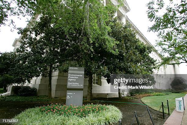 The Environmental Protection Agency building is shown August 30, 2006 in Washington DC.