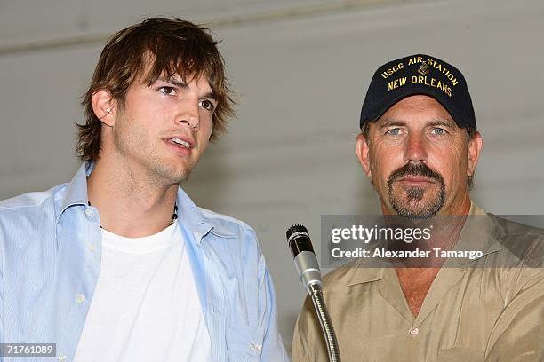 71 The Guardian Stars Kevin Costner And Ashton Kutcher Visit Us Coast