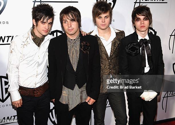 Panic! At The Disco attends the Warner Bros. Records & Atlantic Records VMA after party at Buddakan August 31, 2006 in New York City.