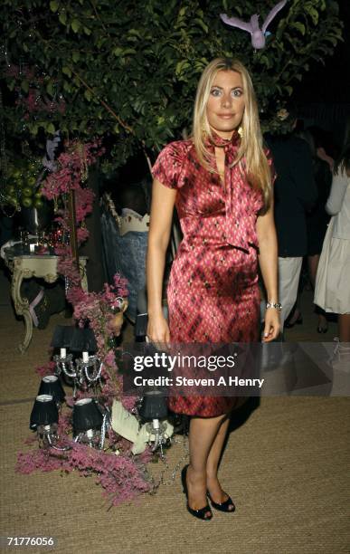 Gina Glickman at the Juicy Couture Fragrance Launch Soiree at a private residence September 2, 2006 in Watermill, New York.