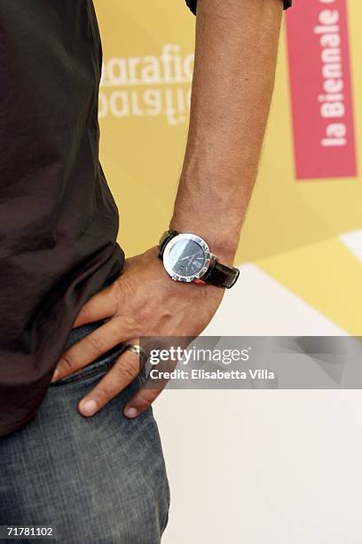 Italian actor Alessandro Gassman attends the photocall to promote the film 'Non Prendere Impegni Stasera' during the sixth day of the 63rd Venice...