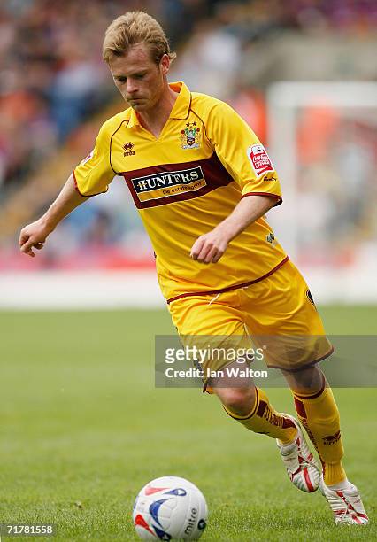 Alan Mahon of Burnley in action during the Coca-Cola Championship match between Crystal Palace and Burnley at Selhurst Park on August 13, 2006 in...