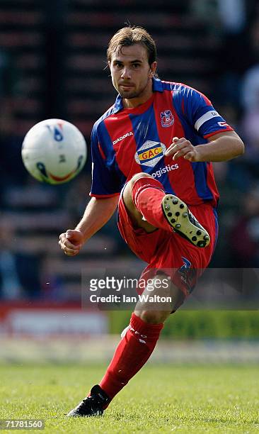Carl Fletcher of Crystal Palace in action during the Coca-Cola Championship match between Crystal Palace and Burnley at Selhurst Park on August 13,...