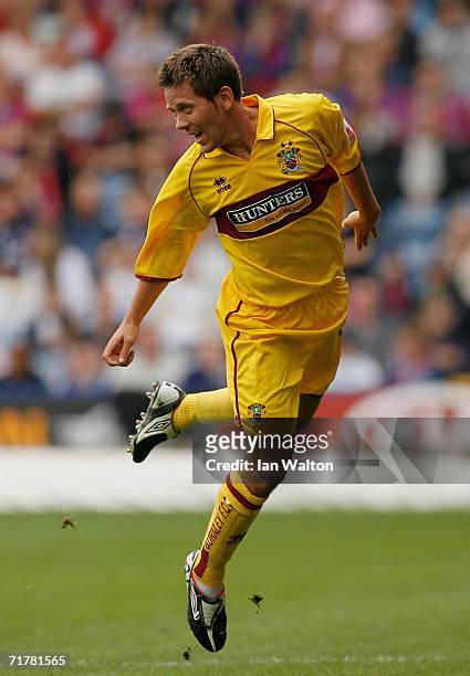 Jon Harley of Burnley in action during the Coca-Cola Championship match between Crystal Palace and Burnley at Selhurst Park on August 13, 2006 in...