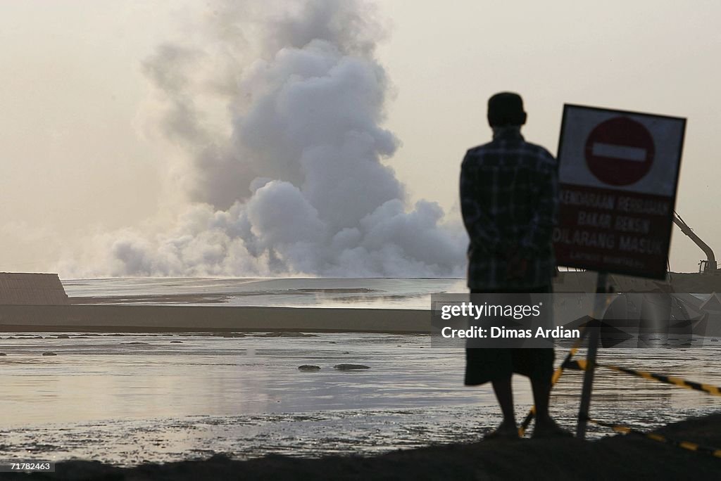 Hot Mud Buries Villages On The Island Of Java