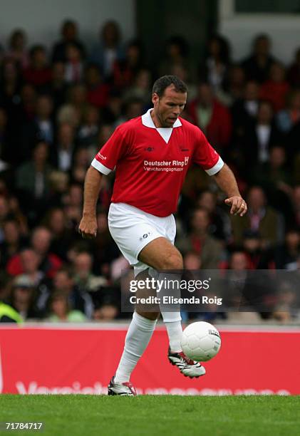 Nico-Jan Hoogma of Hamburg seen in action during the Football Legends Day at the Millerntor stadium on September 3, 2006 in Hamburg, Germany.