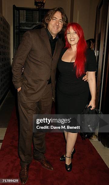 Presenter Jonathan Ross and his wife Jane Goldman arrive at the GQ Men Of The Year Awards, at the Royal Opera House on September 5, 2006 in London,...