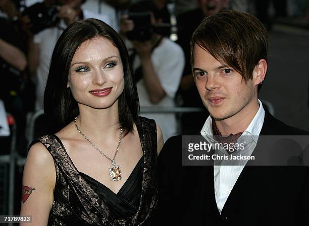 Sophie Ellis Bexter and guest arrive for the GQ Men of the Year Awards at the Royal Opera House on September 5, 2006 in London, England.
