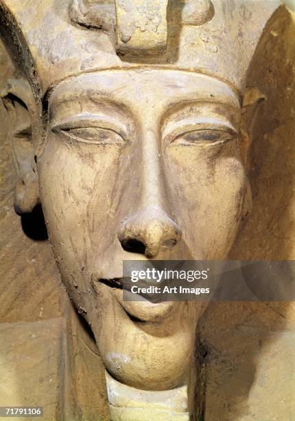 Bust of Amenophis IV from the Temple of Amun, Karnak, c.1353-1337 BC