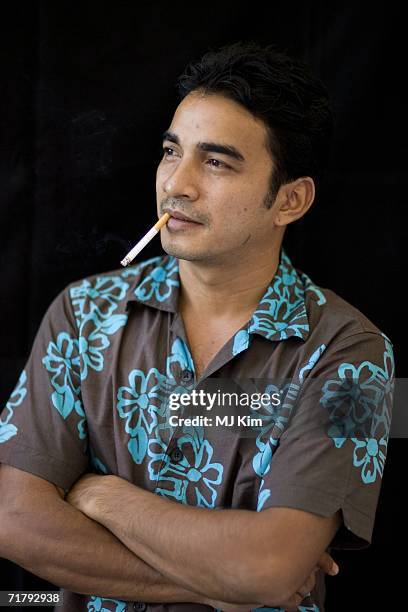 Actor Norman Bin Atun attends a photo session to promote the film 'Dont Want To Sleep Alone' during the seventh day of the 63rd Venice Film Festival...