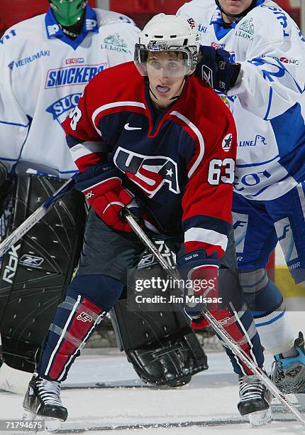 Bill Sweatt skates during USA Hockey's National Junior Evaluation Camp on August 12, 2006 at Herb Brooks Arena in Lake Placid, New York.