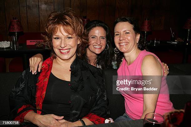 Comedians Joy Behar , Susie Essman and Rodney Dangerfeilds daughter Melanie Roy-Friedman attend the Comedy Central special screening of "Legends:...