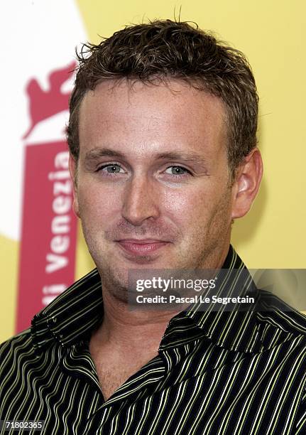 Actor Benjamin Jay Davies attends a photocall to promote the film 'The Magic Flute' during the ninth day of the 63rd Venice Film Festival on...