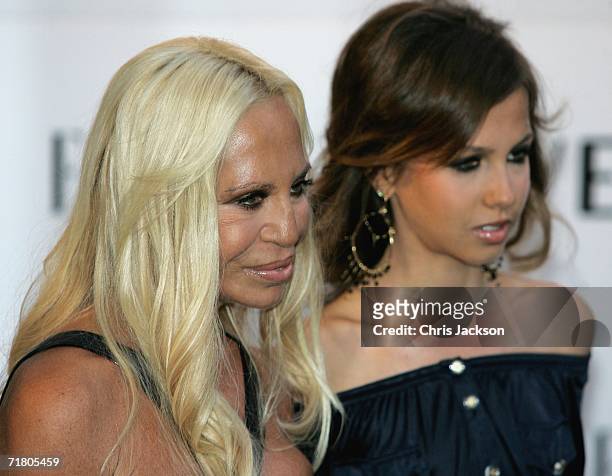 526 Donatella Versace For The Children Stock Photos, High-Res