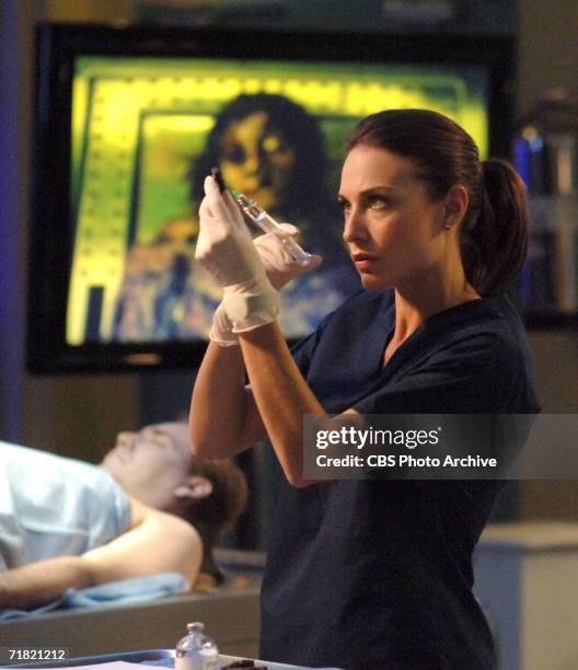 "Not What It Looks Like" -- Claire Forlani stars as Dr. Peyton Driscoll, in CSI: NY scheduled to air on the CBS Television Network.
