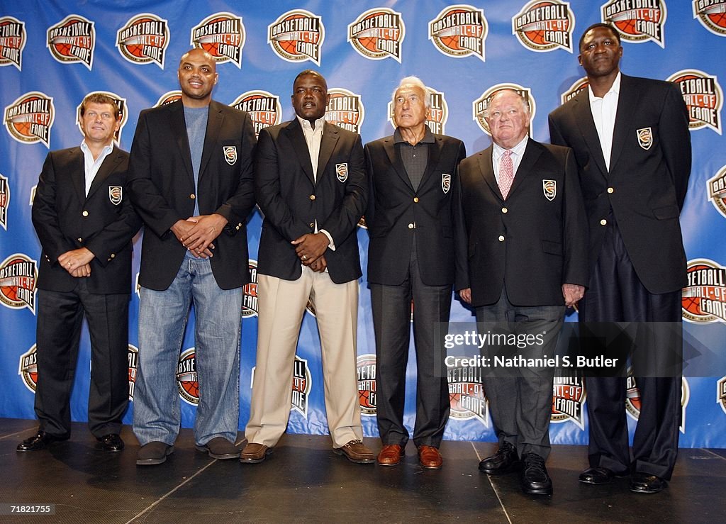 2006 Basketball Hall of Fame Press Conference