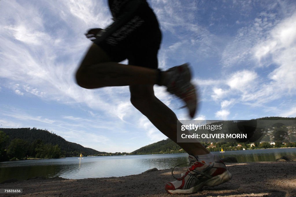 England's Andrew Johns competes during t