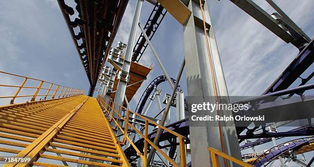 Roller coaster stands nearly finished at the annual Octoberfest on September 11, 2006 in Munich, Germany. This year, Octoberfest will begin with the...