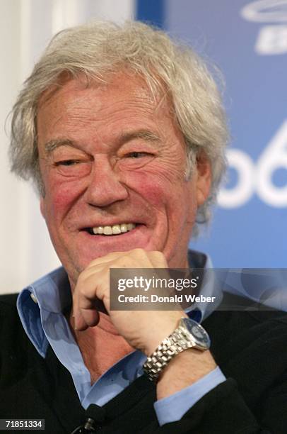 Actor Gordon Pinsent attends the "Away From Her" press conference during the Toronto International Film Festival held at the Sutton Place Hotel on...