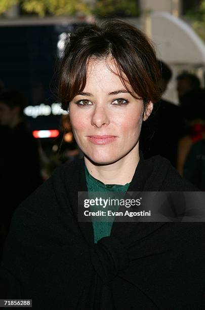 Actress Parker Posey arrives at the TIFF screening of "Fay Grim" during the Toronto International Film Festival held at the Ryerson Theatre on...