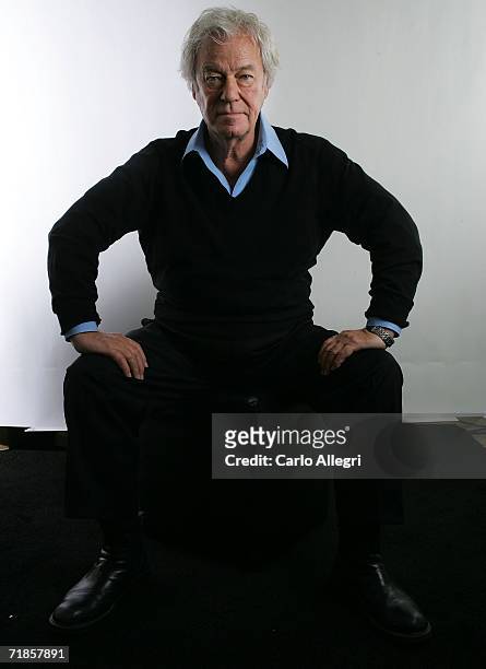 Actor Gordon Pinsent of the film "Away From Her" poses for portraits in the Chanel Celebrity Suite at the Four Season hotel during the Toronto...