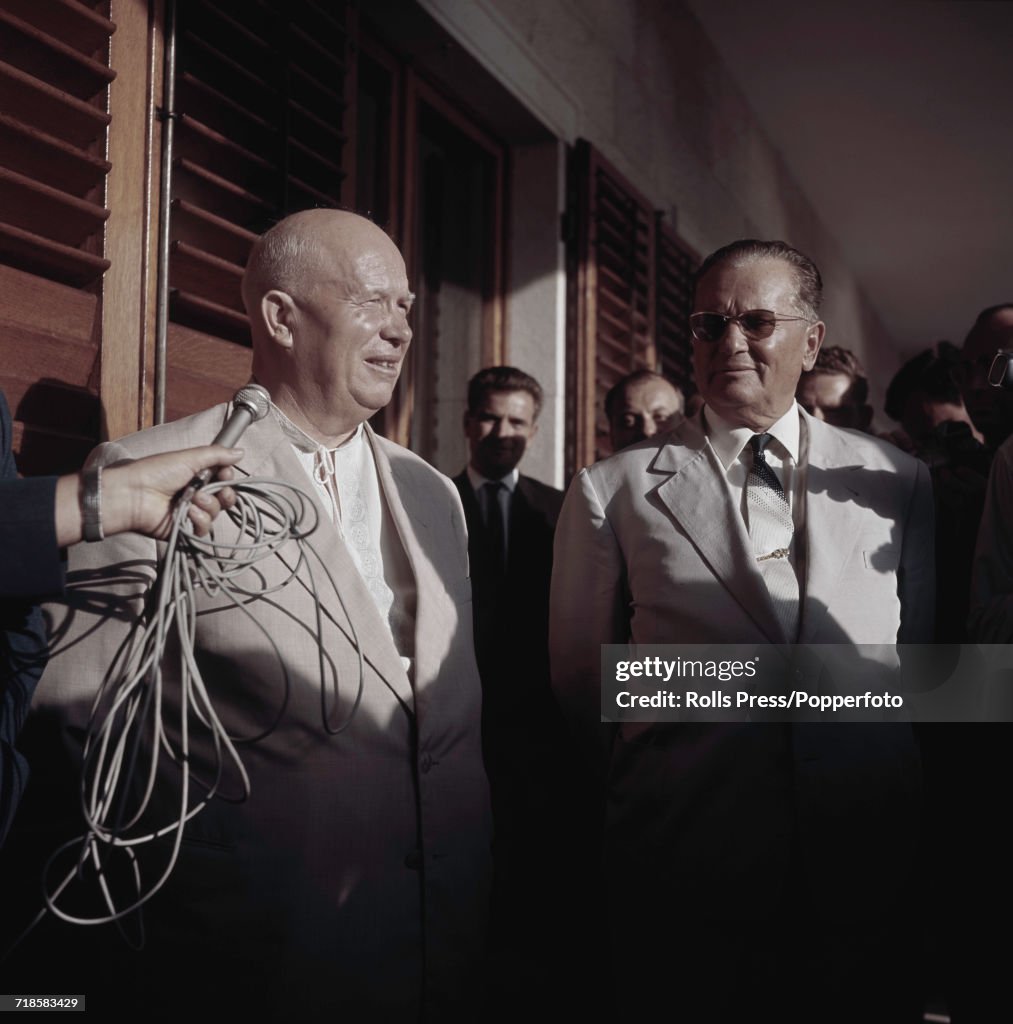 President Khrushchev And President Tito