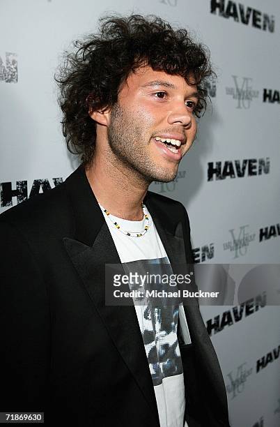 Director Frank E. Flowers arrives at the premiere of Yari Film Group's "Haven" at the ArcLight Theatre on September 12, 2006 in Los Angeles,...