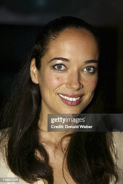 Carmen Chaplin arrives on the red carpet for the TIFF gala screening of the film "Day On Fire" on September 13, 2006 in Toronto, Canada.